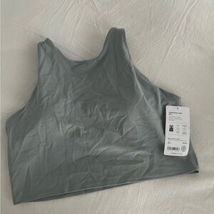 Athleta conscious crop XL gray sports bra